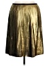 J. McLaughlin 100% Polyester Metallic Gold Formal Skirt Size M - photo 2