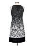En Focus Studio Polka Dots Black Cocktail Dress Size 4 - photo 2