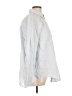 32 Degrees 100% Cotton Color Block Silver 3/4 Sleeve Button-Down Shirt Size L - photo 4