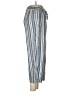 Per Se Stripes Blue Linen Pants Size M - photo 4