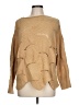 Unbranded 100% Polyester Tan Pullover Sweater Size L - photo 1
