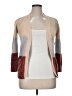 Design History Color Block Tan Cardigan Size XL - photo 1
