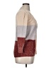 Design History Color Block Tan Cardigan Size XL - photo 4