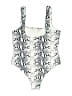 Shein Animal Print Gray One Piece Swimsuit Size XXL - photo 2