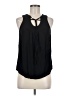 Elle 100% Rayon Black Sleeveless Blouse Size M - photo 1