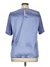Anthony Richards 100% Polyester Blue Short Sleeve Blouse Size 16 - photo 2