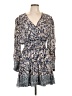 Intermix Paisley Blue Casual Dress Size 12 - photo 1
