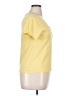 easy STANDARD 100% Cotton Yellow Short Sleeve Top Size XL - photo 4