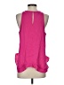 Line & Dot Pink Sleeveless Blouse Size S - photo 2