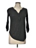Splash Gray 3/4 Sleeve Top Size L - photo 1