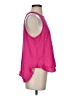 Line & Dot Pink Sleeveless Blouse Size S - photo 4