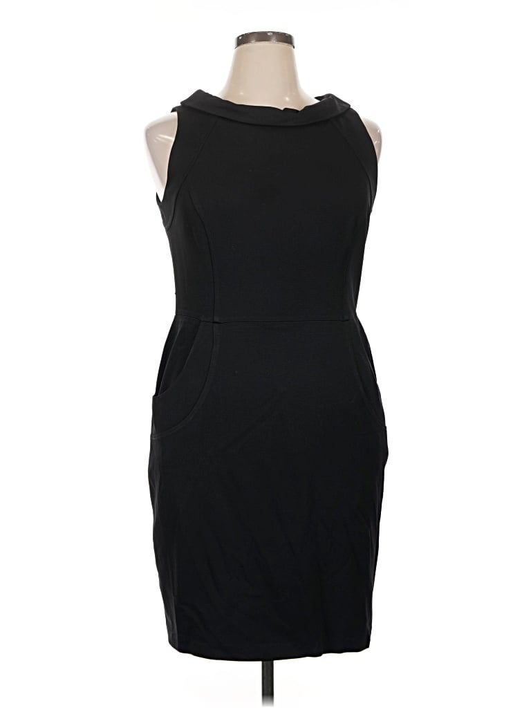 Pre-owned David Meister Cocktail Dress In Black