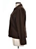 STUDIO EASE Brown Long Sleeve Blouse Size 12 - photo 5