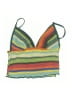OML Stripes Green Swimsuit Top Size S - photo 1