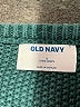 Old Navy 100% Cotton Teal Pullover Sweater Size L - photo 7