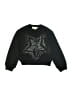 Hannah Banana Stars Black Pullover Sweater Size 5 - photo 1