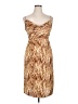 Forever 21 100% Polyester Animal Print Brown Cocktail Dress Size XL - photo 1
