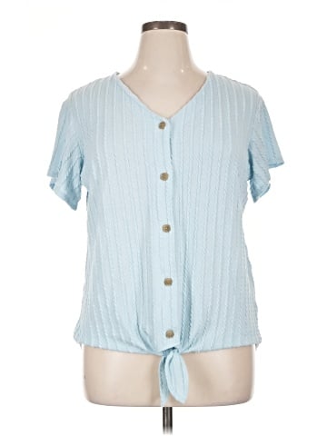 Weatherproof Short Sleeve Blouse (view 1)