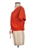 Zara Orange Short Sleeve Top Size S - photo 5
