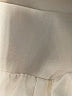 Unbranded 100% Polyester Ivory Coat Size M - photo 6
