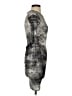 Helmut Lang 100% Viscose Graphic Gray Cocktail Dress Size P (petite) - photo 4