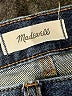 Madewell 100% Cotton Solid Blue Jeans Size 27 waist - photo 7