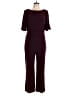 The Fold Solid Burgundy Jumpsuit Size 10 - photo 1
