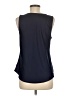 Gap 100% Polyester Blue Sleeveless Blouse Size M (tall) - photo 2