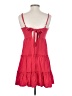 She + Sky Solid Red Casual Dress Size S - photo 2