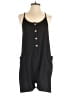 Unbranded Solid Black Romper Size S - photo 1