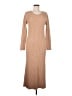 WAYF Tan Casual Dress Size M - photo 1