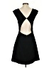 Theory Solid Black Cocktail Dress Size 4 - photo 2