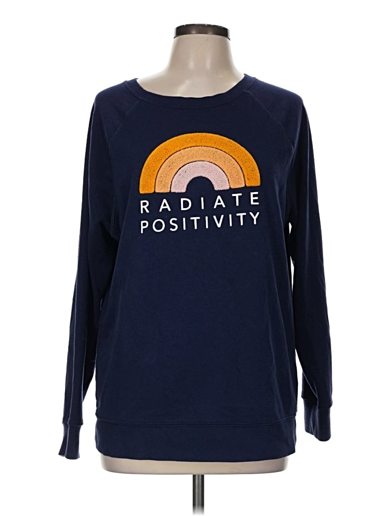 Pre-owned Old Navy Sweatshirt In Blue