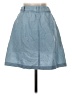 Madewell Blue Denim Button-Front Tie Mini Skirt Size 0 - photo 2