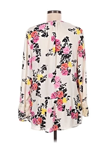 Black Rainn Long Sleeve Blouse (view 2)