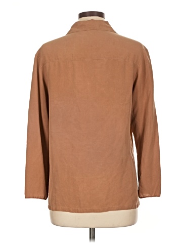 Anne Carson 3/4 Sleeve Button-Down Shirt (view 2)