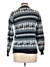 Unbranded Print Blue Pullover Sweater Size L (estimated) - photo 2