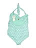 Pez D'Or Hearts Green One Piece Swimsuit Size L - photo 2