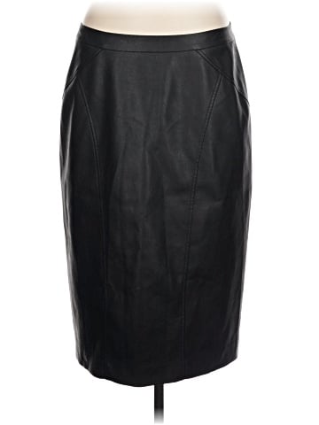 BCBGMAXAZRIA Faux Leather Skirt (view 1)