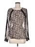 Vince Camuto Silver Long Sleeve Blouse Size M - photo 1