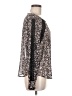 Vince Camuto Silver Long Sleeve Blouse Size M - photo 4