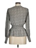 Sienna Sky 100% Polyester Gray Long Sleeve Blouse Size M - photo 2