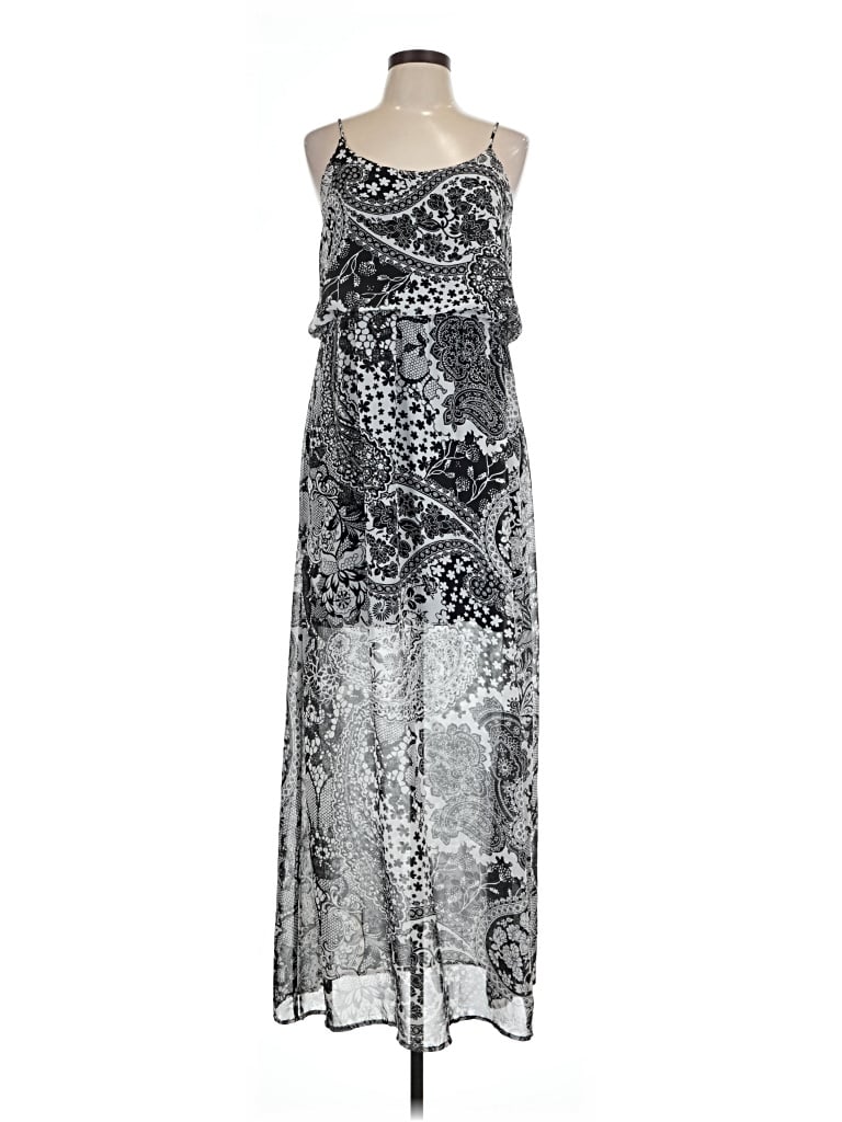 Pre-owned Active Cocktail Dress In Silver