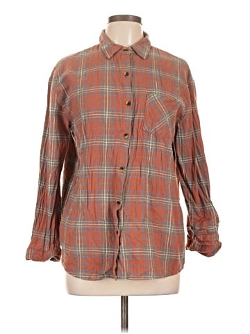 Love Notes Long Sleeve Button-Down Shirt (view 1)