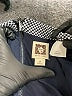 Anne Klein Chevron-herringbone Blue Casual Skirt Size 8 - photo 4