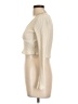 Pull&Bear Ivory Long Sleeve Top Size L - photo 5