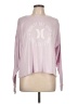Hurley Pink Long Sleeve Top Size L - photo 1