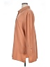 The Drop 100% Polyester Solid Tan 3/4 Sleeve Blouse Size XL - photo 5