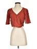 Zara Orange Brown Short Sleeve Top Size XS - photo 1