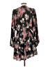 IRO 100% Viscose Floral Black Cocktail Dress Size 22W - photo 2